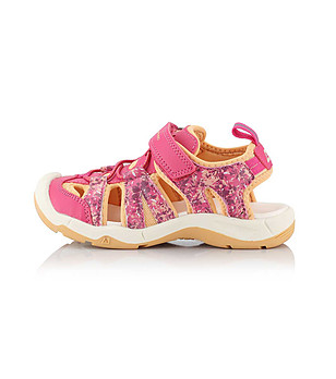 Детски сандали в розово и бежово Jazzy снимка