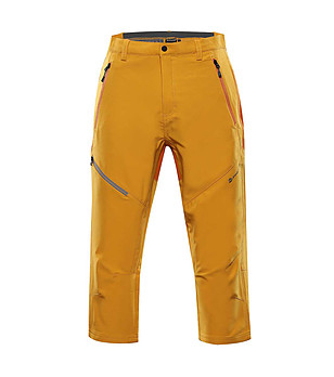 Оранжев мъжки softshell туристически панталон  Blaze снимка