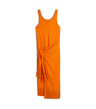 Оранжева рокля без ръкави Netty снимка